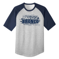 Adult Raglan "Spirit of a Bronco" Spirit T-Shirt